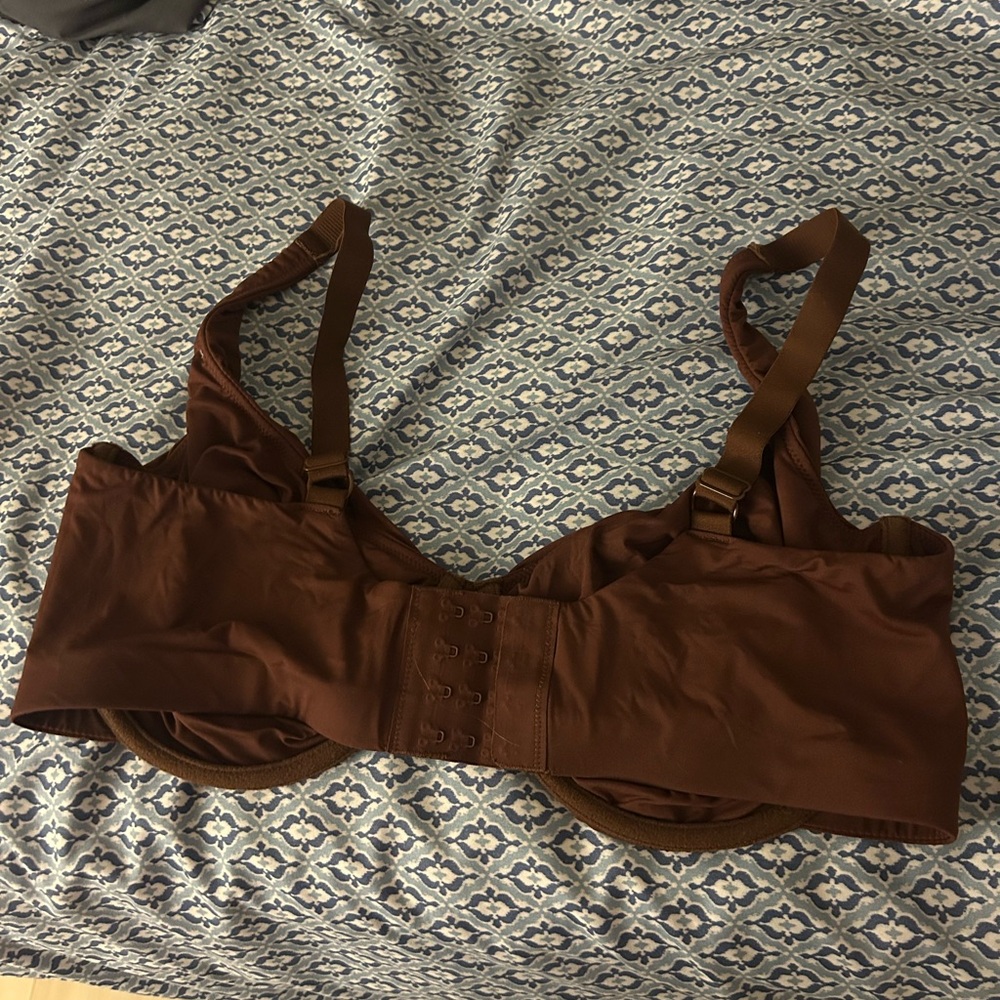 LAST CHANCE VIRAL FeelinGirl Brown Unlined Underwire Bra No Padding Seamless - Picture 2 of 4